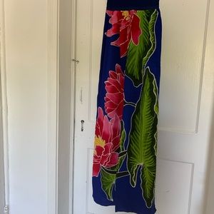 Handpainted Maxi Dress made in Hawaii